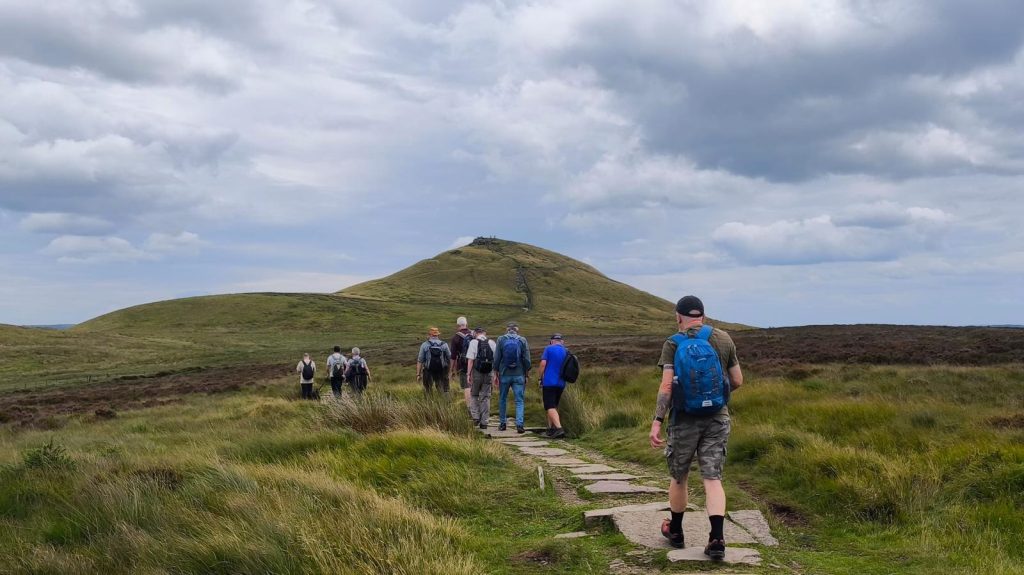 Out on Sunday walking group members